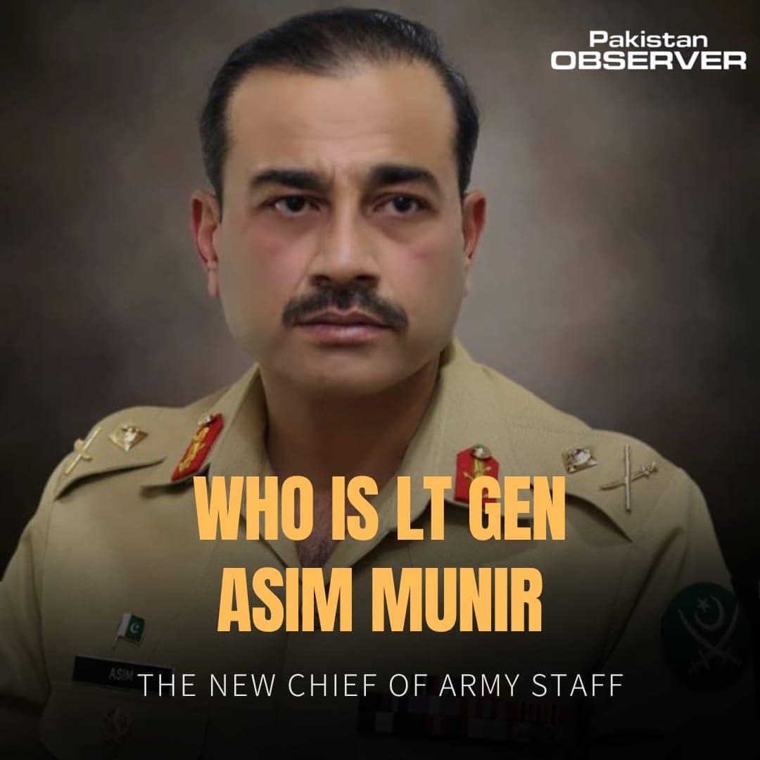 Who Is Lt General Asim Munir Pm Shehabz S Choice For Army Chief