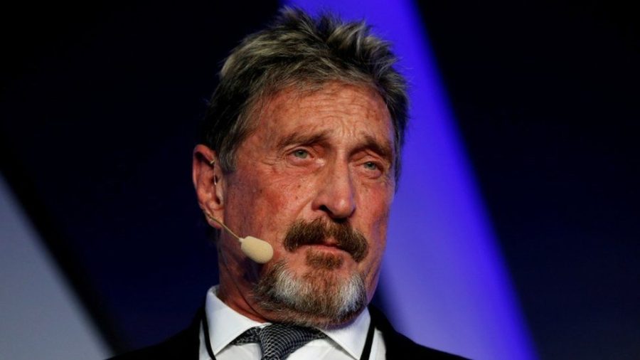 McAfee, man behind antivirus, found dead in jail