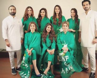 ‘Women of steel’ – Sajal, Yumna, Kubra and others team up for ISPR’s Sinf-e-Aahan