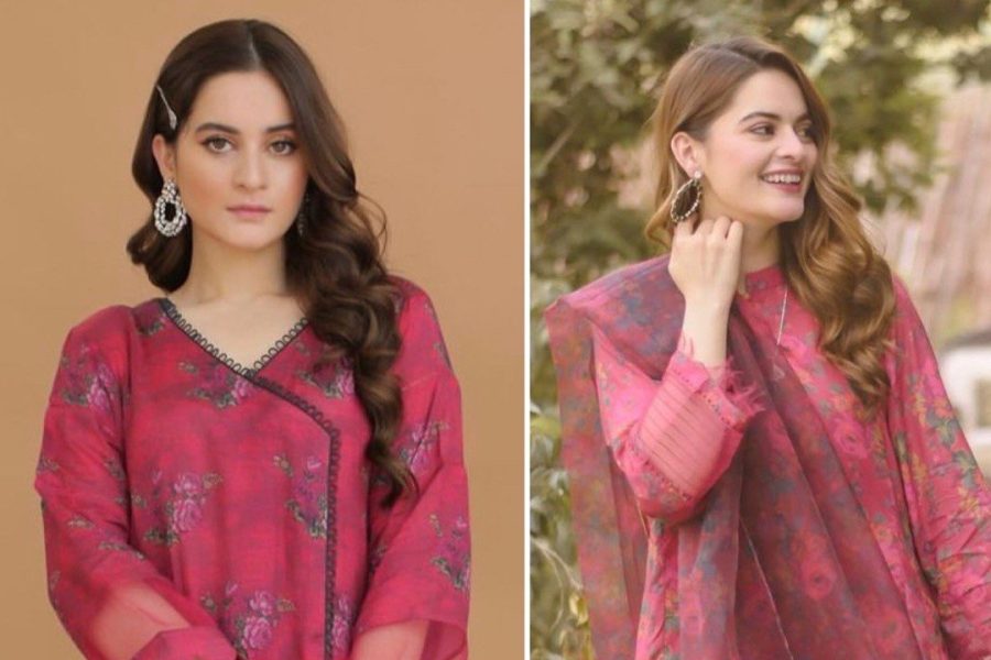 Aiman, Minal accused of plagarizing designs from Zara Shahjahan