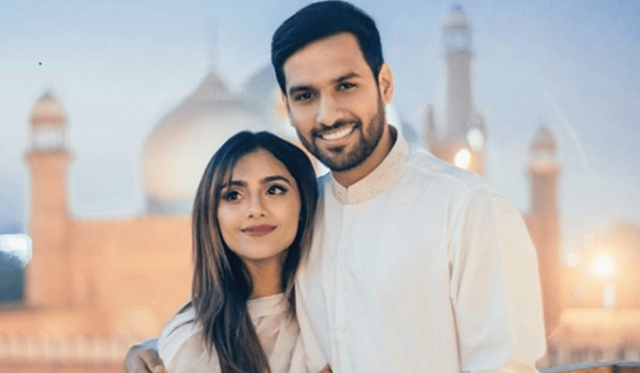 Zaid Ali and wife Yumna welcome their first born into the world