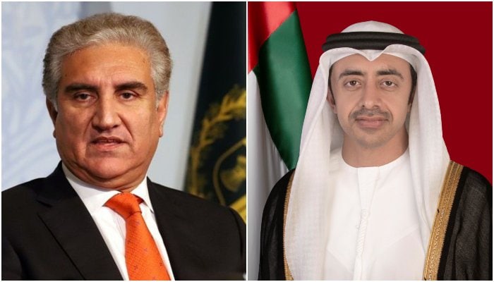 FM Qureshi, UAE counterpart discuss bilateral ties, Expo 2020