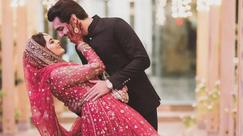 Minal Khan and Ahsan Mohsin finally tie the knot!