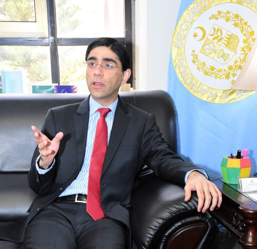 NSA Moeed Yusuf dismisses claims of Pakistan supporting Taliban in Panjshir