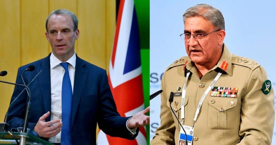 COAS, UK Secretary discuss Afghan situation: ISPR