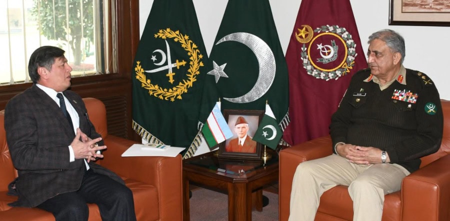 Uzbekistan's ambassador calls on COAS