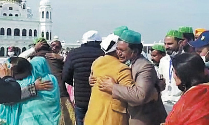 Two Christian families reunite at Kartarpur