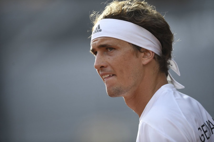 Zverev handed a suspended sentence for outburst