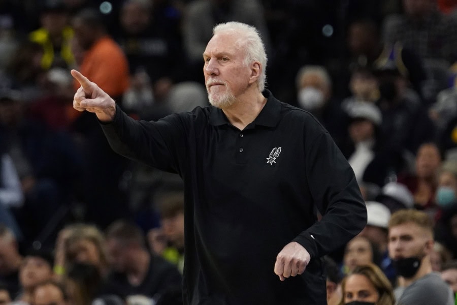 Popovich ties record of most wins by an NBA coach