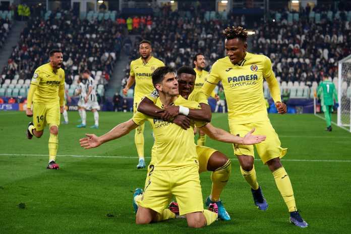 Villareal upset Juventus in Turin