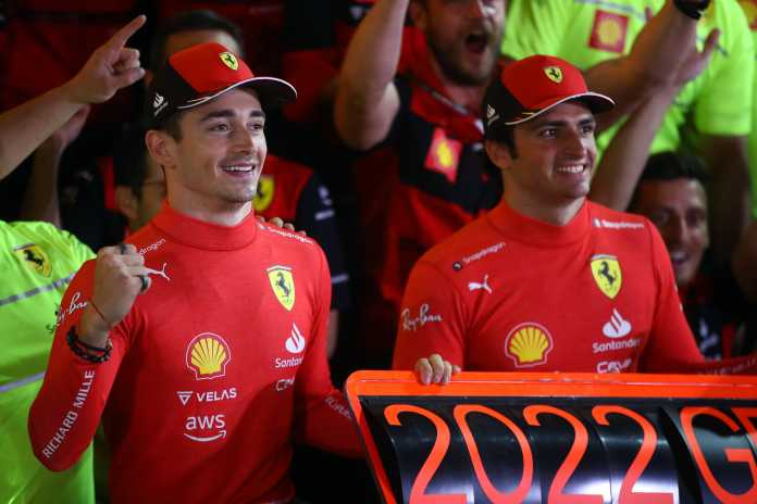 Leclerc, Sainz give Ferrari a strong start in Bahrain