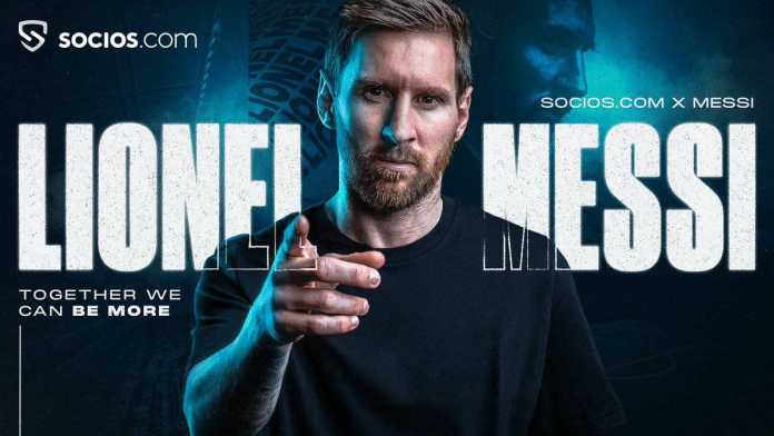 Messi inks $20 million deal with Socios