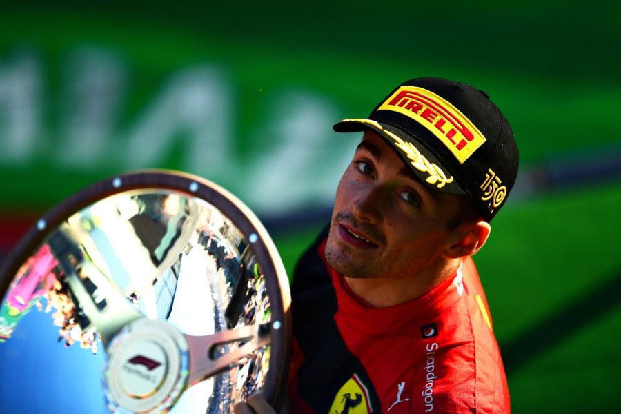 Charles Leclerc wins Australian Grand Prix