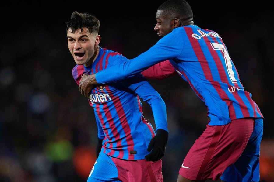 Pedri sends Barcelona second on La Liga table