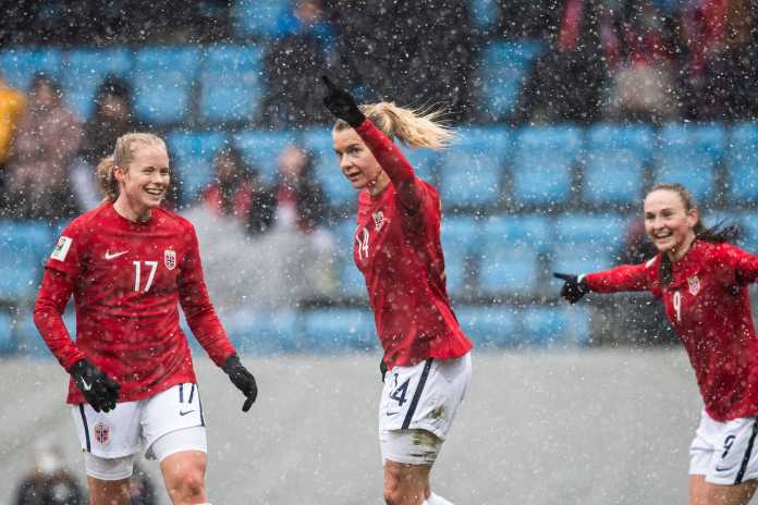 Ada Hegerberg marks Norway return with a hattrick