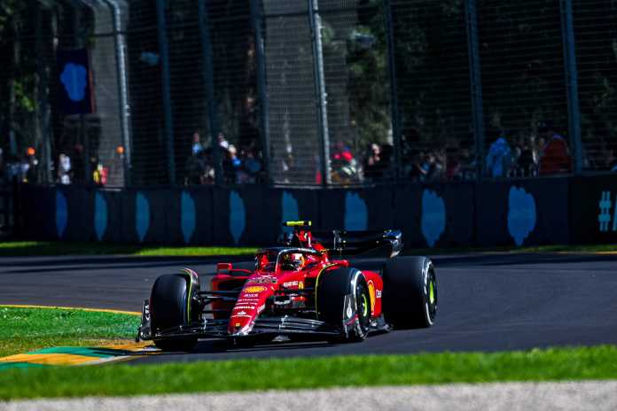 Carlos Sainz, Ferrari dominate FP1 in Australia