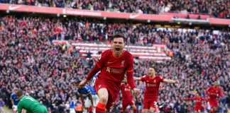 Liverpool pass Everton test to keep pace with City