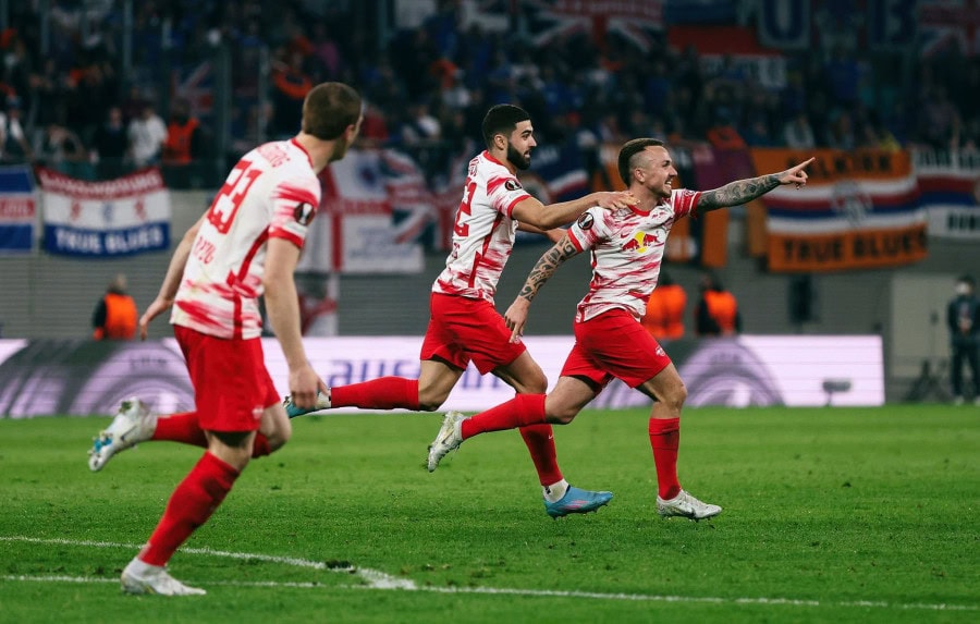 Europa League semi finals: Leipzig, Frankfurt win first-legs