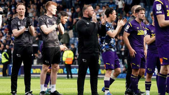 Derby County relegated from Championship