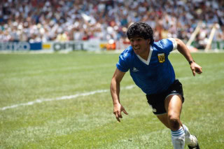 Maradona's "Hand of God" shirt fetches record price