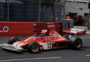 Charles Leclerc crashes Niki Lauda's Ferrari