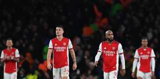 Arsenal's champions league hopes all but over
