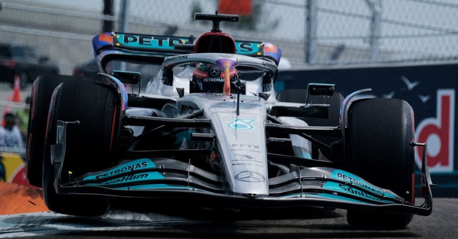 Mercedes surprise the pack by topping FP2 in Miami