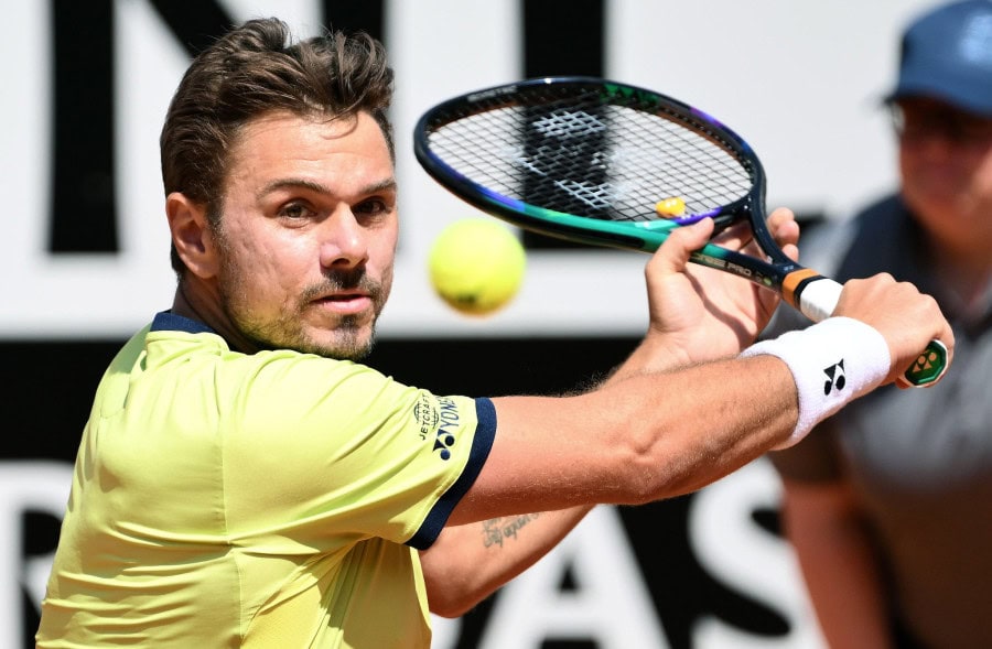 Wawrinka notches first ATP win since 2021 in Rome