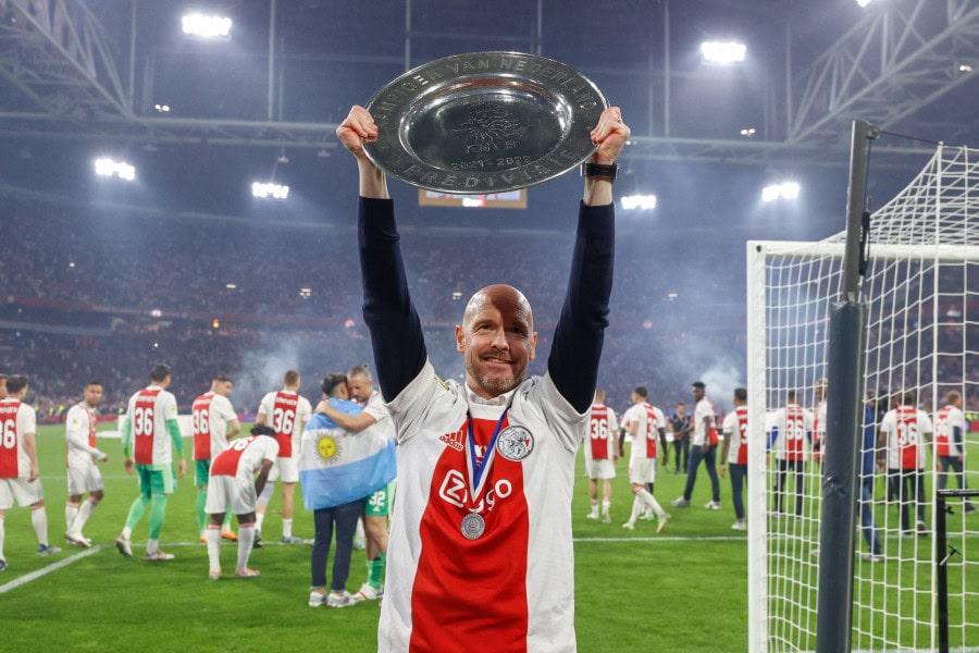 Ajax win Eredivisie in perfect farewell for ten Hag