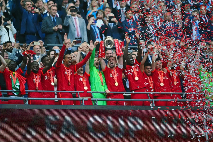 Liverpool win the FA Cup to continue quadruple quest