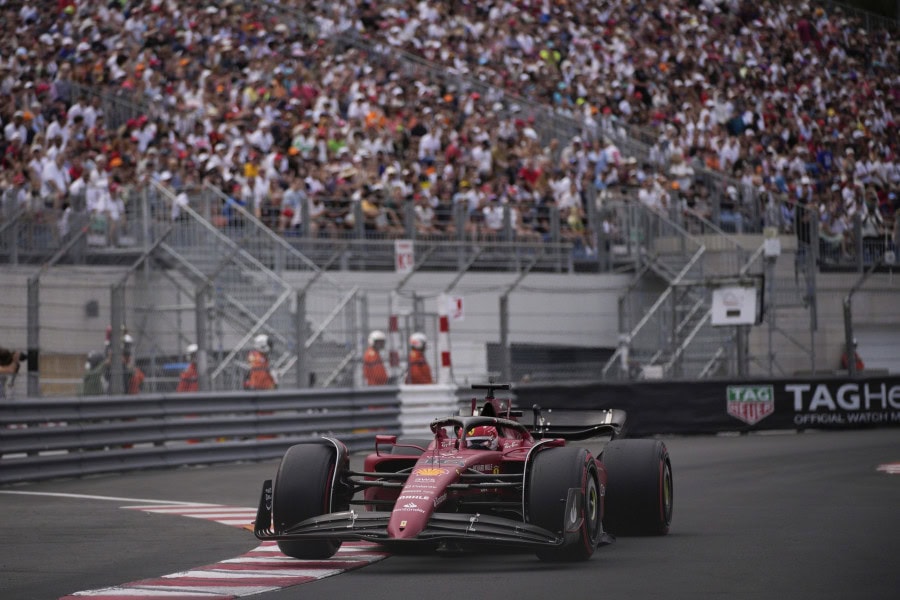 Charles Leclerc has taken pole at Monaco GP