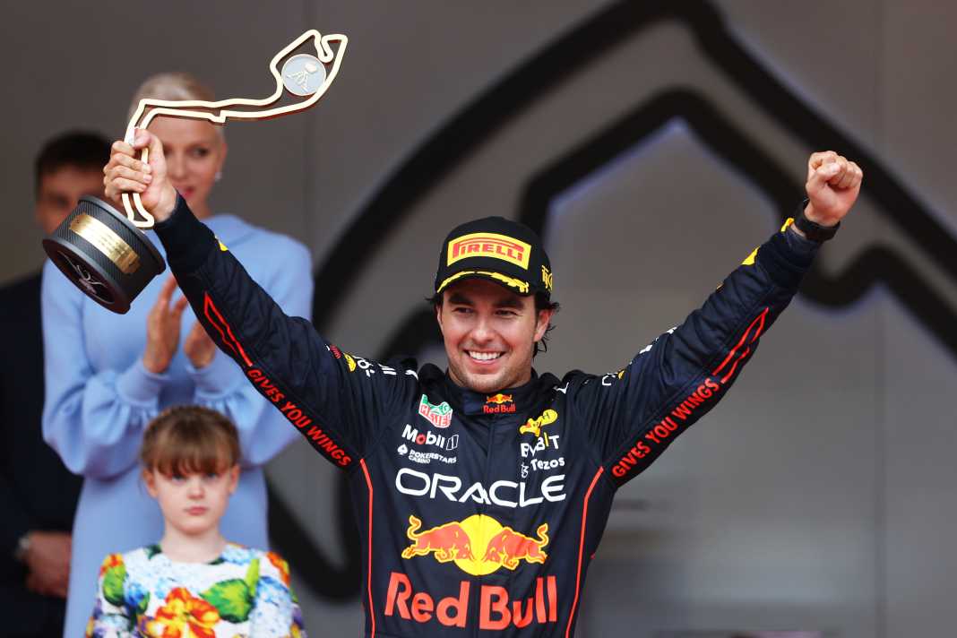Sergio Perez has signed a new Red Bull contract