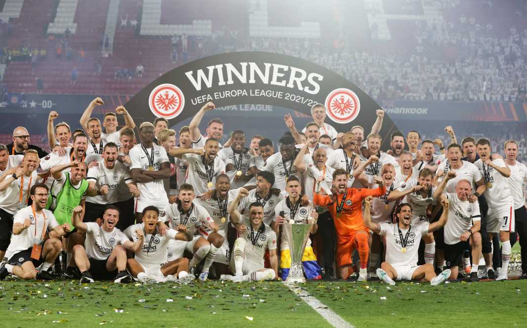 Eintracht Frankfurt wins the Europa League