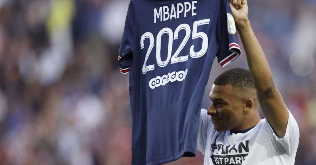 Mbappe scores hat-trick after confirming PSG stay