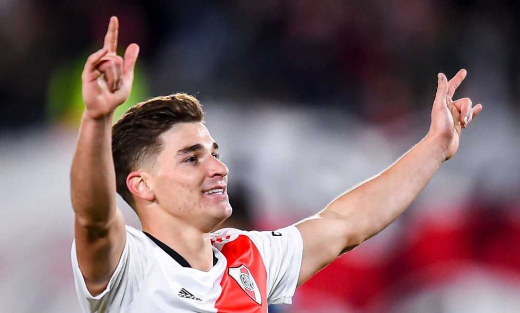 Julian Alvarez scores six goals for River Plate