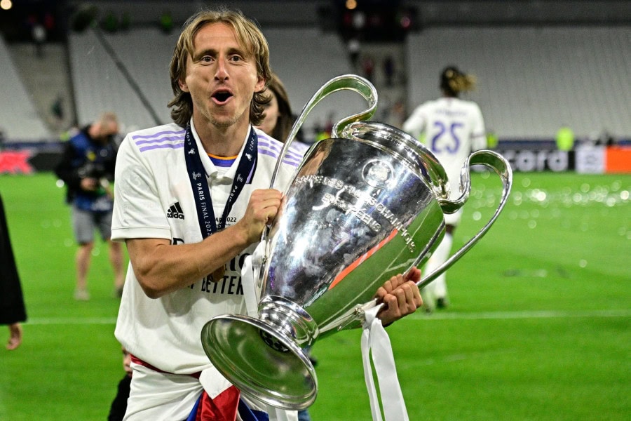 Luka Modric has signed a new contract with Madrid