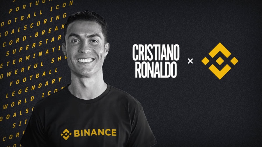 Binance and Cristiano Ronaldo are teaming up