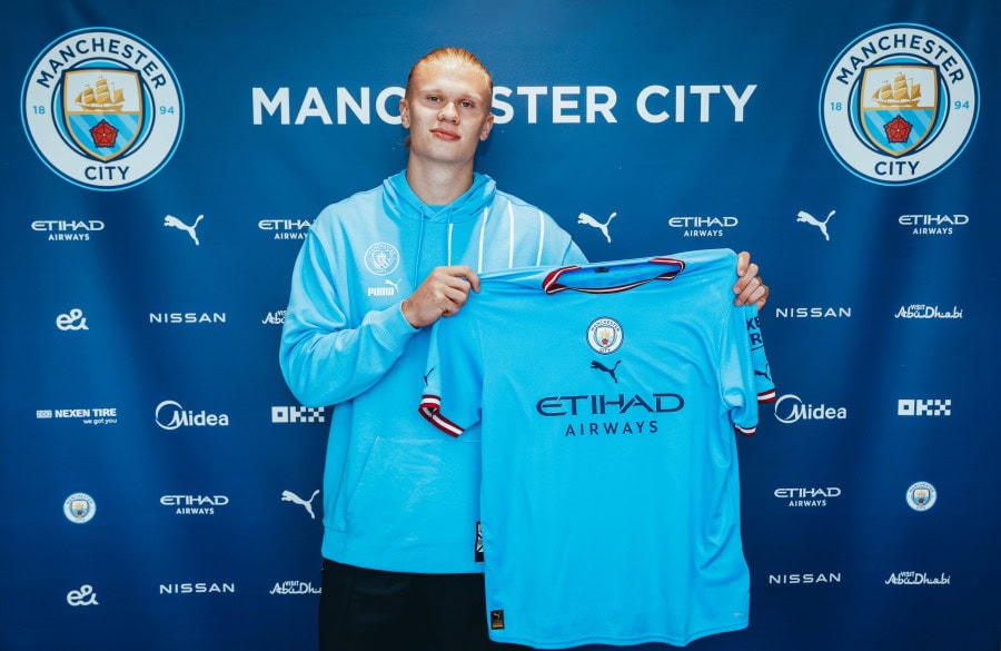 City officially announce Haaland signing