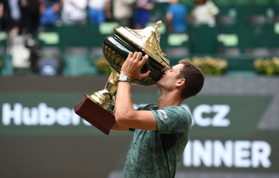 Hubert Hurkacz has won the Halle Open