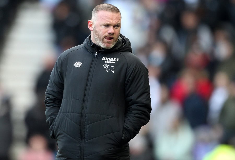 Wayne Rooney is no longer Derby Manager