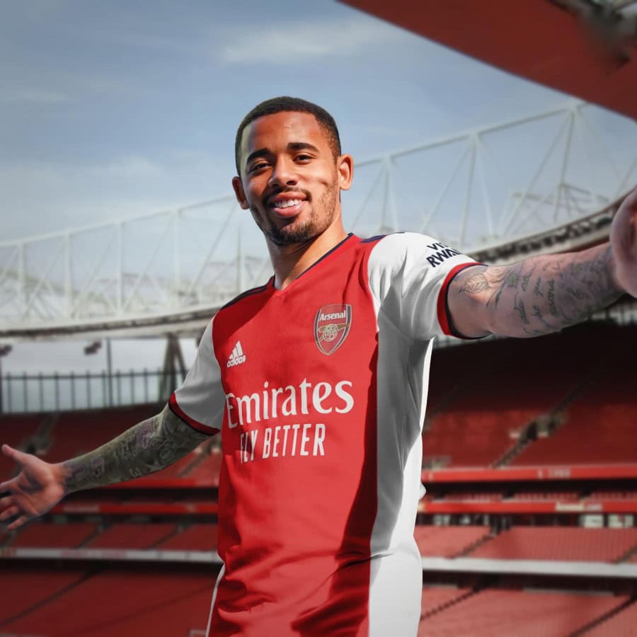 Gabriel Jesus is now an Arsenal player