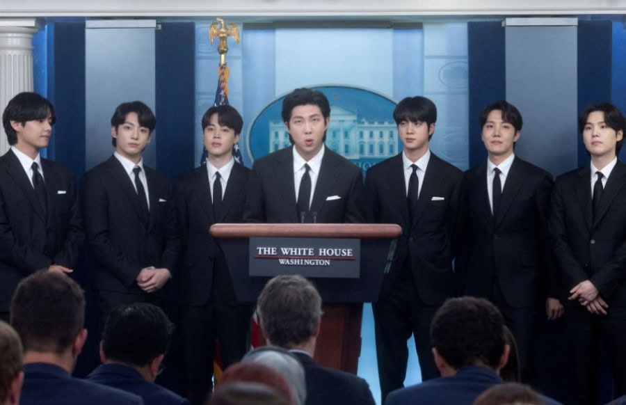 BTS meets President Biden