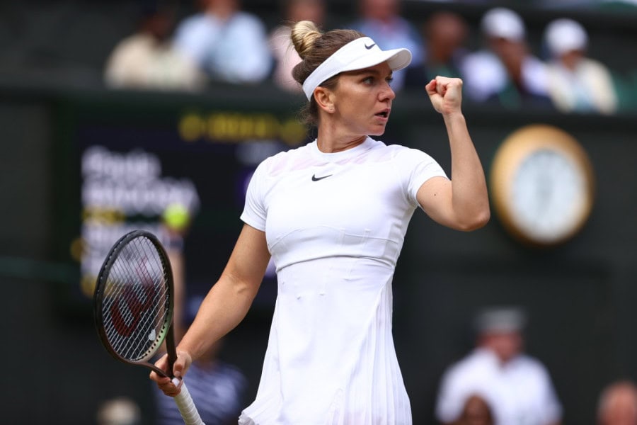 Halep, Anisimova into Wimbledon quarterfinals