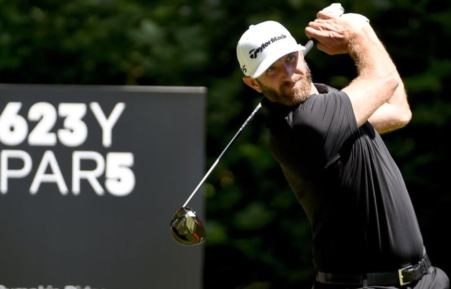 Dustin Johnson, Carlos Ortiz share lead in LIV Oregon