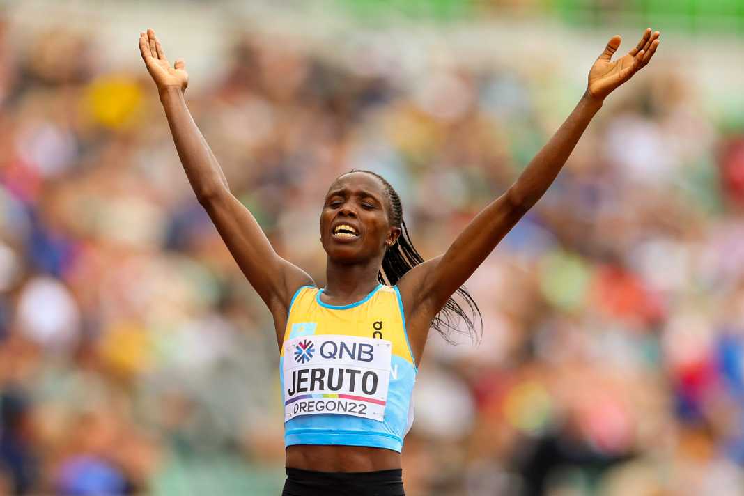 Norah Jeruto adds to falling records at World Athletics Championships