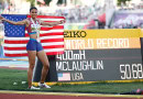 Sydney McLaughlin smashes 400m hurdles record at World Championships