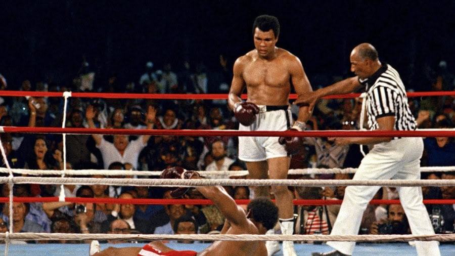 Muhammad Ali's heavyweight belt