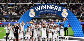 Real Madrid win the UEFA Super Cup