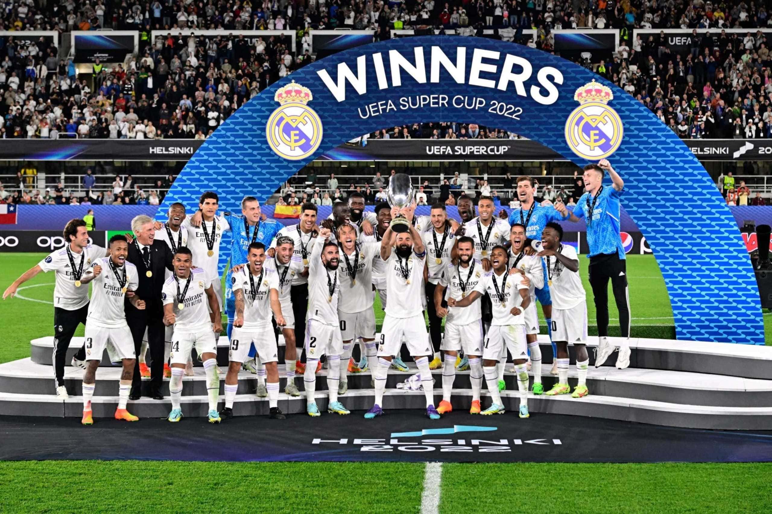 Real Madrid win the UEFA Super Cup Pakistan Observer