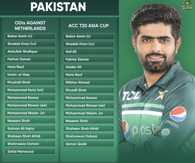 Hasan Ali dropped as Pakistan names squad for Asia Cup and Netherlands tour